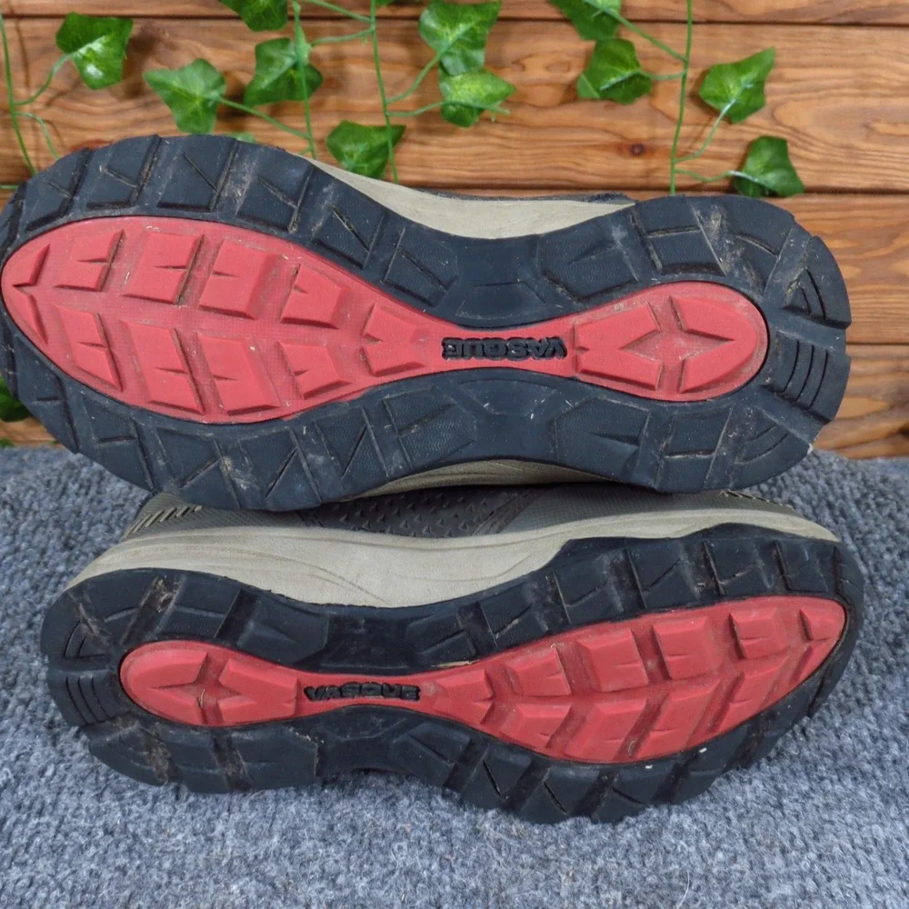 Vasque Breeze AT UltraDry Kids Hiking Boots Size 1 Outdoor Trail Brown Red